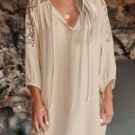 A line μίνι φόρεμα