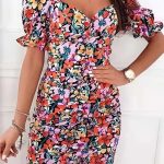 Retro bodycon φόρεμα