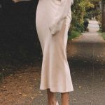 Ζέρσευ midi φούστα