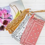 Τσαντάκι με μοτίβο μπαντάνα