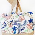 Beach tote bag