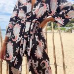 Floral σετ με κιμονό