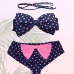 Extra straps μαγιό μπικίνι με φιόγκο σε επάνω και στο κάτω μέρος