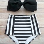 Ριγέ μπικίνι