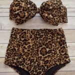 Leopard vintage bikini