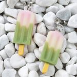 Σκουλαρίκια σε σχήμα παγωτού