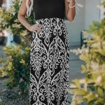 Ethnic maxi φόρεμα