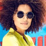 Hippie ντεγραντέ γυαλιά ηλίου