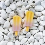 Σκουλαρίκια σε σχήμα παγωτού