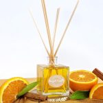 Project Candle sticks πορτοκάλι κανέλα