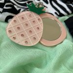 Μπρελόκ ανανάς με καθρεφτάκι