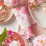 Cherry blossom and peony scrub
