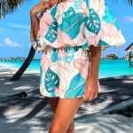 Tiki pattern ολόσωμη φόρμα