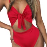 Ρετρό ολόσωμο με φιόγκο