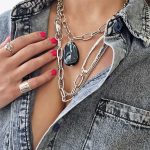 Μεγάλη αλυσίδα με πέτρα