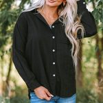 Ριγέ πουκάμισο μαύρο