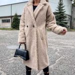 Teddy bear παλτό μπεζ