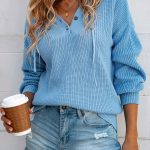 All day hoodie γαλάζιο