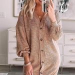 Ζακέτα φόρεμα με κουμπιά