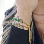 Σετ βραχιόλια με πολύχρωμα στρας