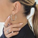 Ασημί κρίκοι μικροί