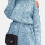 Πουλόβερ μακρύ με cutouts