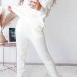 Μάλλινο σετάκι λευκό