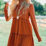 Boho φόρεμα με βολάν