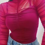 See through ζιβάγκο φούξια