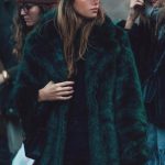 Playful luxury teddy fur πράσινο