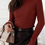 Casual ζιβάγκο μπορντώ