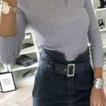 Casual ζιβάγκο γκρι