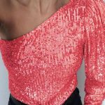 Off shoulder κορμάκι dusty pink