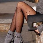 80s polkadot πουά καλσόν