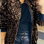 Rock glam jacket χρυσό