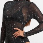 Ζιβάγκο κορμάκι με strass