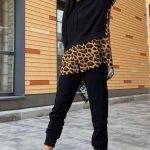 Leopard details σετ φόρμας