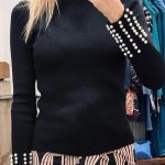 Ζιβάγκο με πέρλες μαύρο