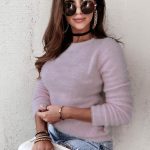 Cozy casual τοπ lila