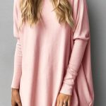 Ασύμμετρη μπλούζα ροζ