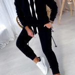 Cozy tracksuit σετάκι μαύρο