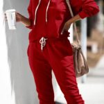 Cozy tracksuit σετάκι κόκκινο