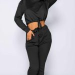 All day athletic σετ φόρμας μαύρο