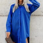 Boyfriend πουκάμισο μπλε