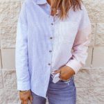 Πολύχρωμο ριγέ πουκάμισο