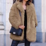 Furry eco γούνα καφέ