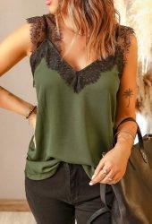 khaki-blouse-with-lace-detail-200110633-2-kookoo-2