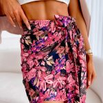 Girly wrap φούστα με ζωνάκι