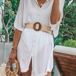 Λινή πουκαμίσα με κουμπάκια