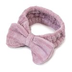 Headband κορδέλα για μακιγιάζ λιλά